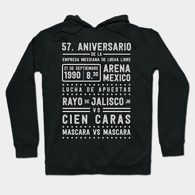 Classic Lucha Libre Hoodie by deadright